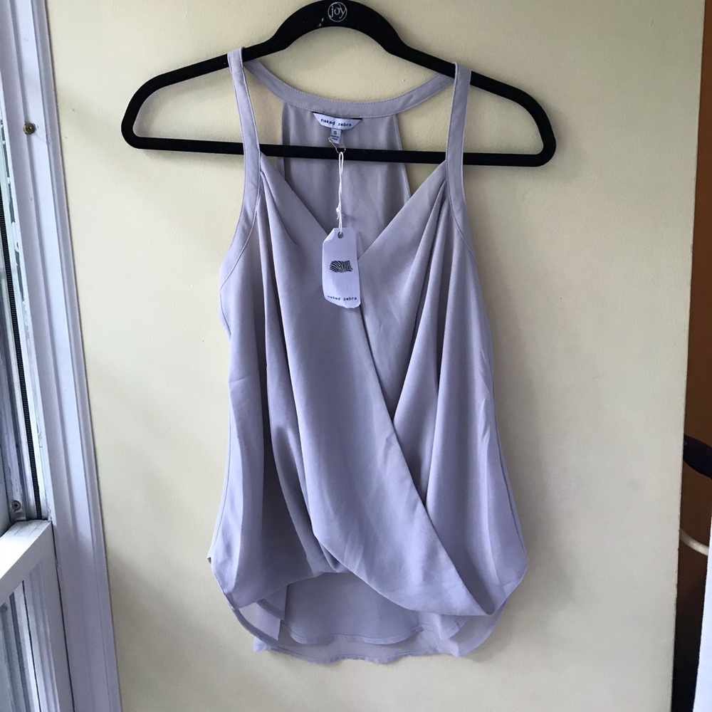 Naked Zebra Gray top